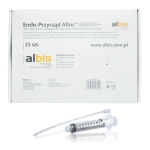 Endo-Przyrząd do pobierania materiału z endometrium i z endocervix ALBIS - 25 szt. / REF: G0744 ENDOSAMPLER