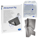 Atrauman® Ag Opatrunek ze srebrem sterylny 10x10cm - 10 szt. | REF: 499573