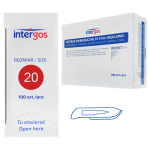 Ostrza chirurgiczne Intergos 100 szt. - NR 20