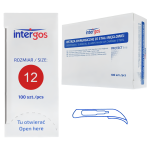 Ostrza chirurgiczne Intergos 100 szt. - NR 12