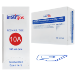 Ostrza chirurgiczne Intergos 100 szt. - NR 10A