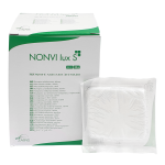 Nonvi lux S Kompresy włókninowe jałowe 7,5x7,5 cm 125 szt. - 25 blistrów A'5