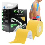 Prime Tape Taśma do kinesiotapingu 5cm x 5m ŻÓŁTA