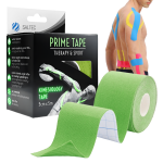 Prime Tape Taśma do kinesiotapingu 5cm x 5m ZIELONA