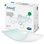 Zetuvit Plus® kompres wysokochłonny 10x10cm jałowy 10 szt. | REF: 413 710