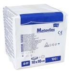 Matovlies Kompresy z włókniny 100 szt. 10x10 cm 30g/m2 6-warstw.  