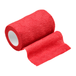 LimeBand Bandaż kohezyjny 7,5cm x 4,5m CZERWONY