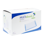 MULTIabsorb S kompres wysokochłonny 10x20cm jałowy 25 szt. | REF: ABD1020-S