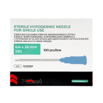 POLNET Igły iniekcyjne 0,6x25mm 23G sterylne - 100 szt. | REF: 121253P