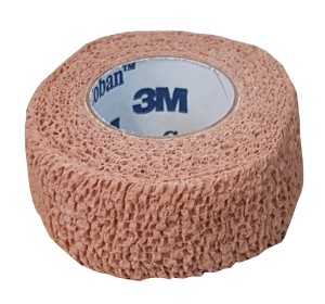 Coban 3M bandaż elastyczny 2,5cm x 4,5m Cielisty