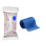 3M Scotchcast™ Soft Cast 82103b - Opaska syntetyczna półsztywna NIEBIESKA 7,6cm x 3,6m (gips syntetyczny) - 1 szt.
