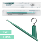 Łyżeczka dermatologiczna 3mm sterylna KAI MEDICAL | REF: MK403