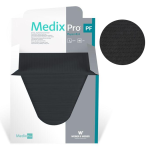 MedixPro Serwety stomatologiczne składane 33x48cm CZARNY - 80 szt. | REF: M33K-48-C