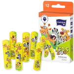 Plastry z opatrunkiem dla dzieci Kids ZOO Matopat 12 szt. - 1 op. | REF: MA-167-PLMM-082