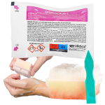 DISPOSCRUB C Szczoteczka chirurgiczna nasączona chlorheksydyną 4% - 1 szt. | REF: 30230