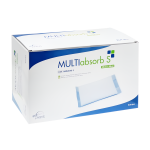 MULTIabsorb S kompres wysokochłonny 20x40cm jałowy 8 szt. | REF: ABD2040-S