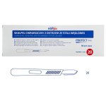 Intergos Skalpel chirurgiczny jednorazowy ostrze nr 20