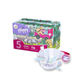 Pieluszki higieniczne dla dzieci Bella Happy Junior (12-25kg) nr 5 BIG BOX 116 szt.